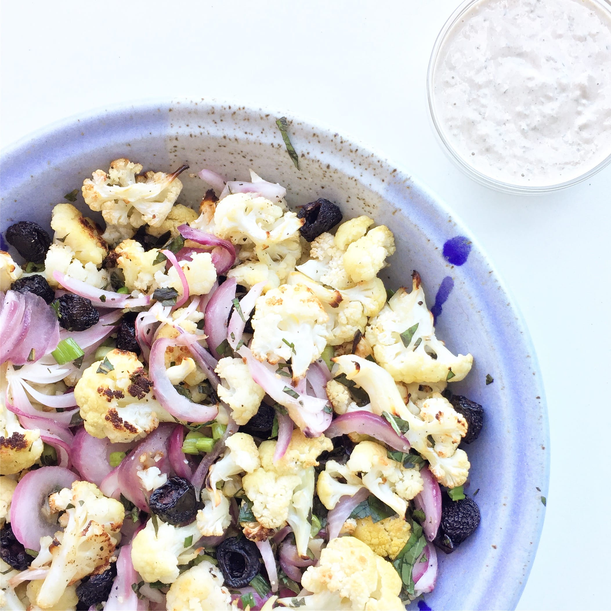 Summery Roasted Cauliflower Salad Healthy Eating And Living